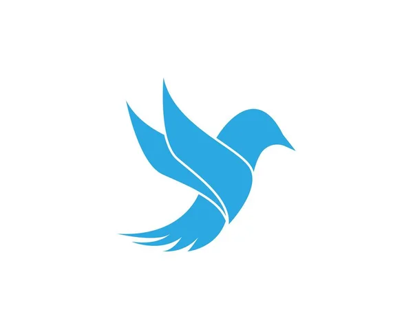 Vorlage Für Das Vektorvogel Logo — Stockvektor