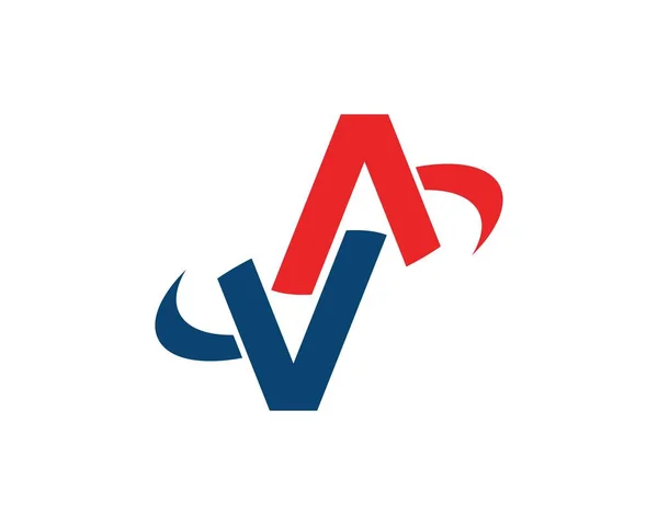 Ícone Vetor Modelo Negócio Logotipo Carta —  Vetores de Stock