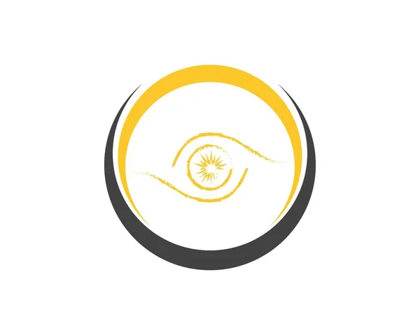 Logo Soin Des Yeux Vecteur — Image vectorielle