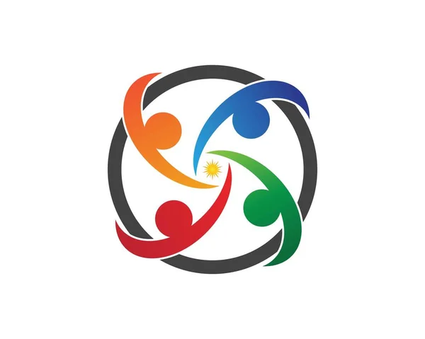 Логотип Сообщества — стоковый вектор