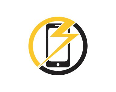 Akıllı telefon logo şablonu