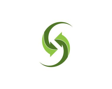 Okları daire içine al logo vektör şablonu