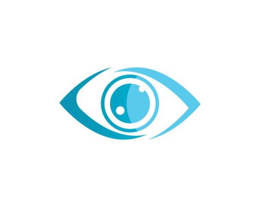 Göz sembolü çizim vektörü