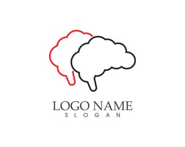 Sağlıklı beyin vektörü çizimi