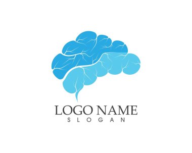 Sağlıklı beyin vektörü çizimi