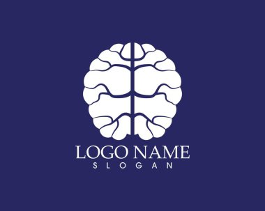 Sağlıklı beyin vektörü çizimi