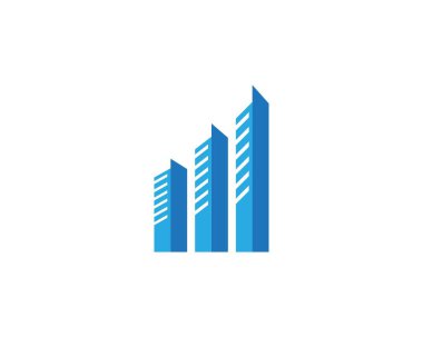 Emlak logo vektör şablonu