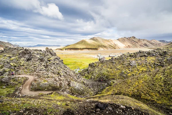 아이슬란드의 국립 공원 Landmannalaugar — 스톡 사진