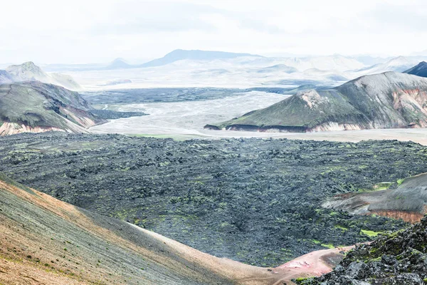 Parc national Landmannalaugar en Islande — Photo