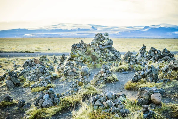 Lava espina natural Laufskalavarda, Islandia — Foto de Stock