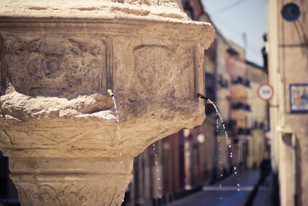 Fontaine Pierre Valence Espagne — Photo