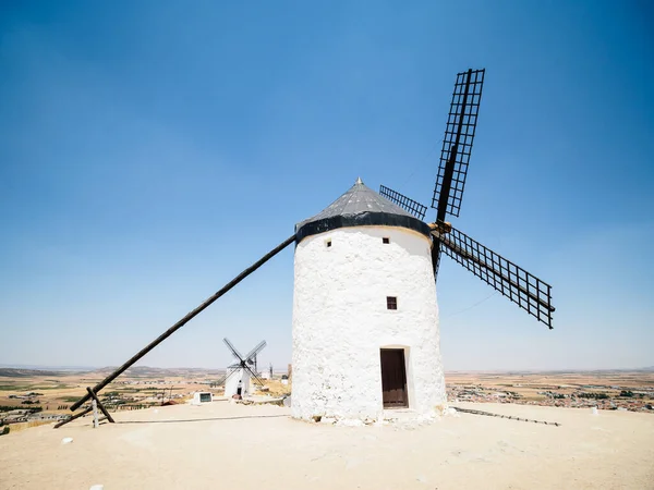 Staré Větrné Mlýny Consuegra Castilla Mancha Španělsko — Stock fotografie