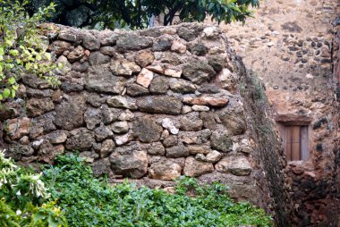 İspanya, Valencia 'da taş duvar