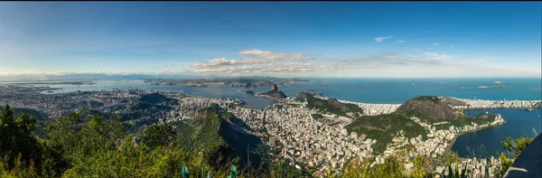Rio de Janeiro, Brezilya, Redemtor İsa'dan görünümü stuate — Stok fotoğraf