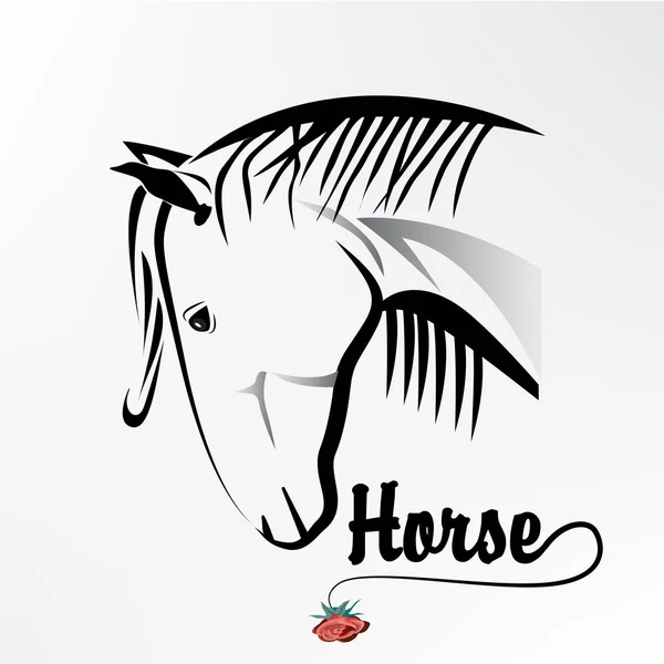 Логотип Краси Кінь Значок — стоковий вектор
