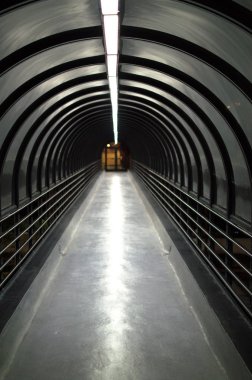 Siyah tünel arquitectural resim arka plan