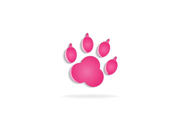 フット プリントのロゴのベクトル画像 — ストックベクタ