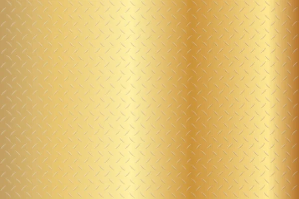 Seamless Diamond Gold Texture Background Template — Stock Vector