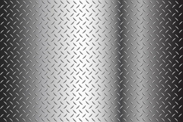 Seamless Diamond Plate Texture Stock Illustration Background Halftone — Stock Vector