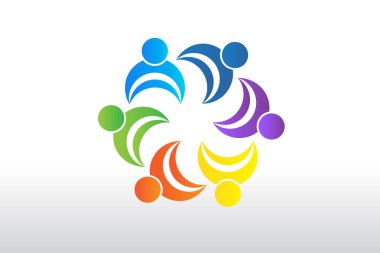 Logo çalışması iş adamları