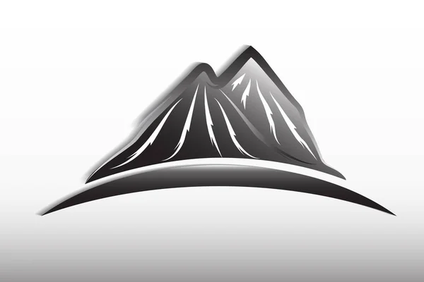 Βουνό λογότυπου — Διανυσματικό Αρχείο