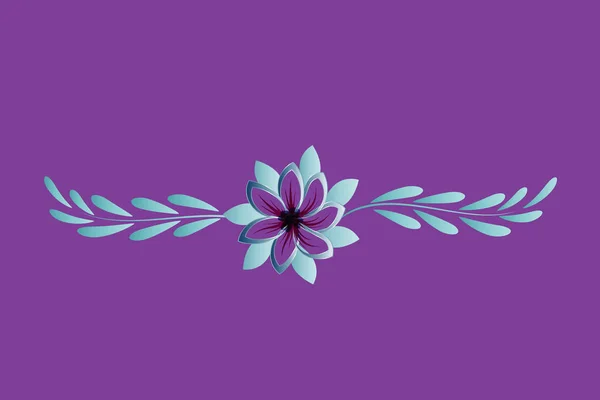 Logotipo símbolo flor — Vector de stock