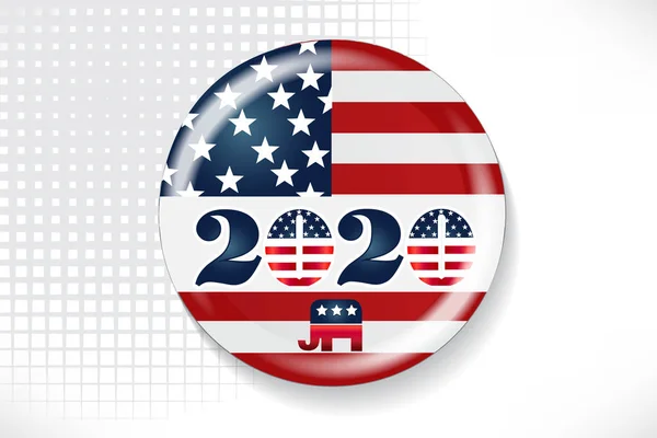2020 USA választás napja — Stock Vector