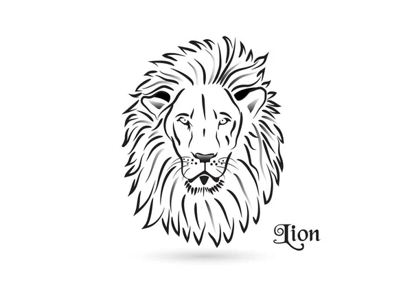 Logotipo León vector — Vector de stock