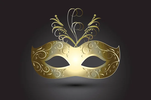 Maschera di Carnevale — Vettoriale Stock