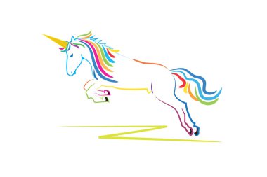 Unicorn fantezi at logosu