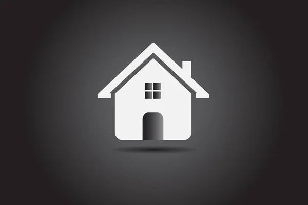 房地产房子图标标志 — 图库矢量图片
