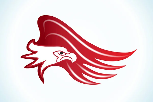 Logo de l'aigle vecteur — Image vectorielle