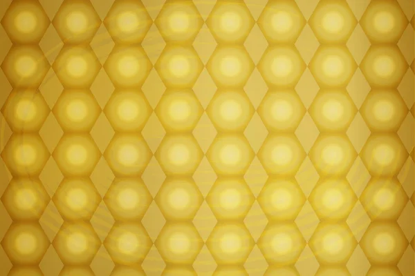 Zlatá Medová Včela Textury Pozadí Vektorový Obrázek Banner Šablona — Stockový vektor