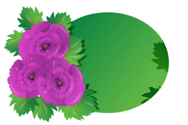 Wedding Pink Roses Floral Frame Invest Greetings Card Vector Gambar - Stok Vektor