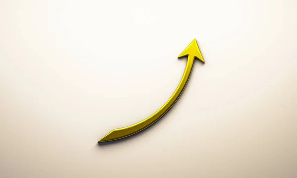 Статистика Зростання Продажів Бізнес Графіків Іконка Логотипу Збільшення Успішної Індустрії — стокове фото