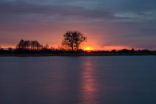 Sunset Water — Stock Photo, Image