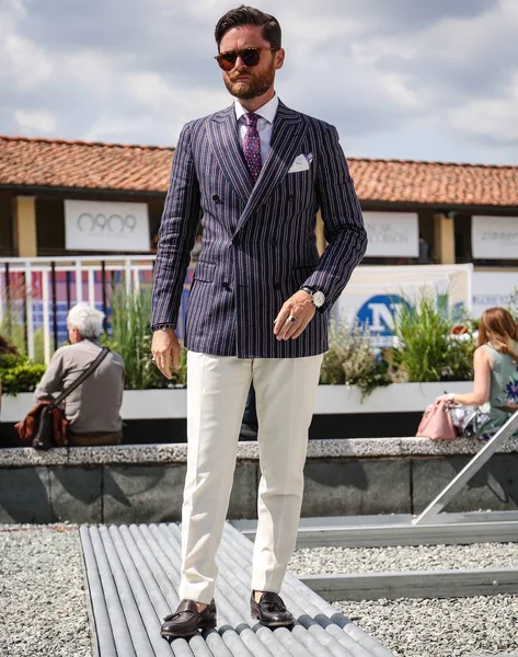 Florencia Junio 2018 Niccolo Cesari Calle Durante Pitti — Foto de Stock