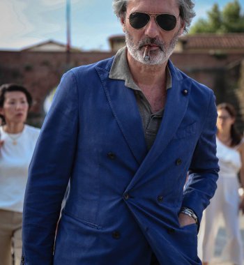 Floransa-12 Haziran Pitti sırasında sokakta 2018 Marco Zambaldo.
