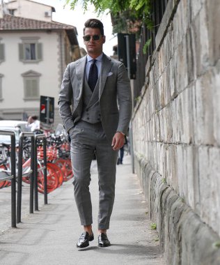 Floransa-13 Haziran Pitti sırasında sokakta 2018 Frank Gallucci.