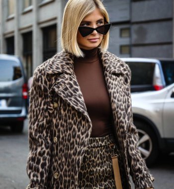 Milan, İtalya - 20 Eylül 2018: Xenia Van Der Woodsen Milano Moda Haftası sırasında sokakta.