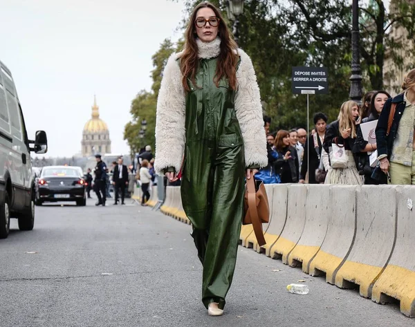 París Francia Octubre 2018 Estelle Chemouny Pigault Calle Durante Semana —  Fotos de Stock