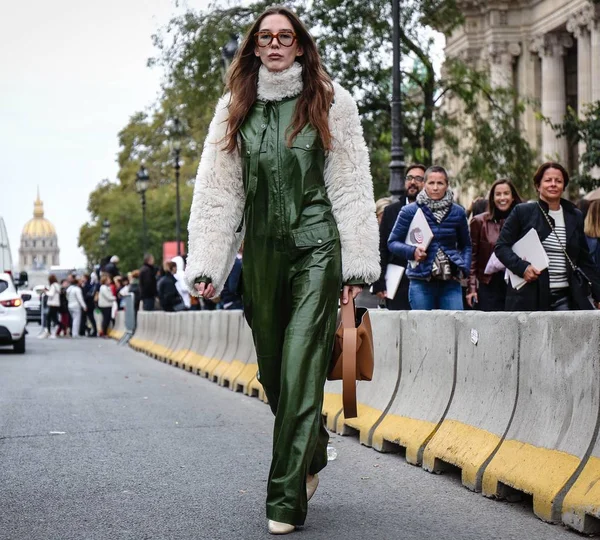 París Francia Octubre 2018 Estelle Chemouny Pigault Calle Durante Semana —  Fotos de Stock