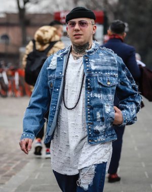 Sokak stili Pitti Hayal et uomo 8 Ocak 2019