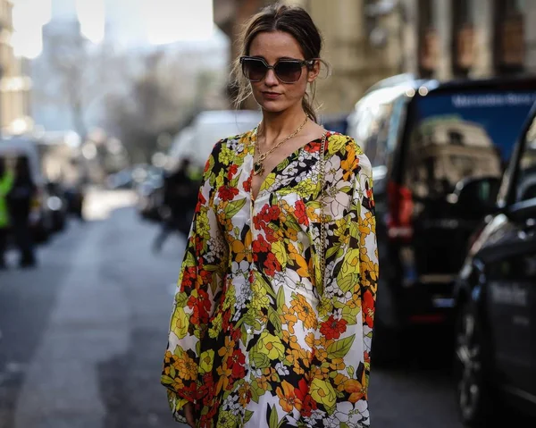 Semana de la Moda de Londres Streetsytle 15 febrero 2019 — Foto de Stock