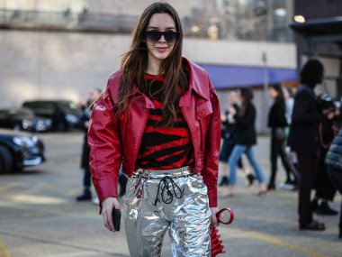 London Fashionweek Streetstyle 17 Febbraio 2019 clipart