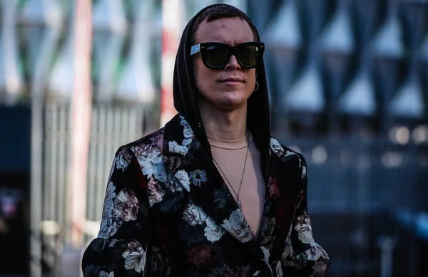 London Fashion Week Streetsytle 17 Febbraio 2019 — Photo