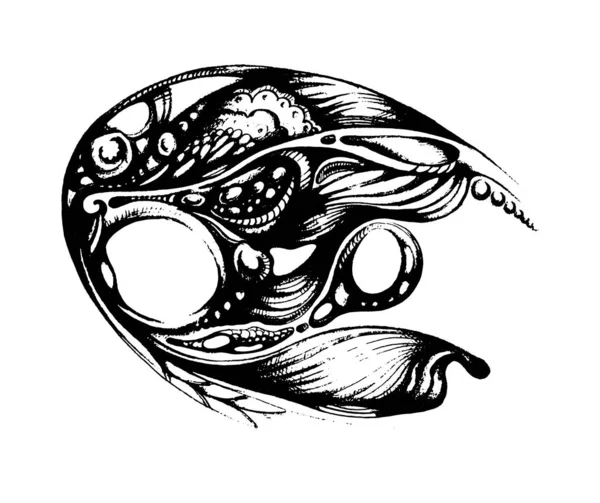 Dekor için vektör soyut illüstrasyon