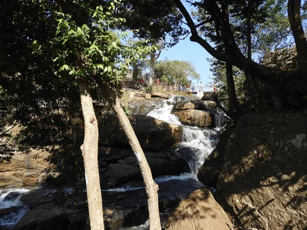 Kothapally или kothapalli водопады вблизи Lambasingi — стоковое фото