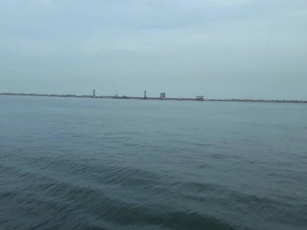 印度安得拉邦维沙卡帕特南 - 2018年6月27日 : 维沙卡帕特南港是印度第二大港口 — 图库照片