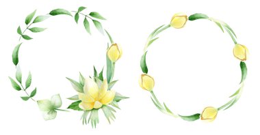 Bahar çiçek düzenlemeleri yuvarlak